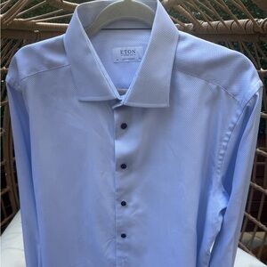 Like new Eton Sky Blue Contemporary Shirt